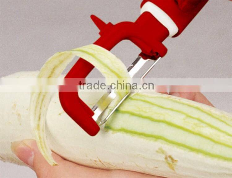 ABS+S/S 18.6*3.9 Kitchen tools fruit and vegetable peeler/potato peeler