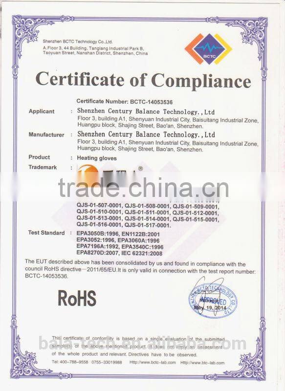 hot gloves make every finger keep warm in the witnter