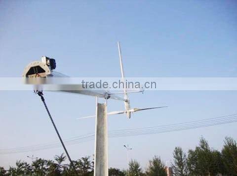 6m-18m Guy wire tower for wind turbine, low price guy mast for wind generator 300w-10kw, roof top tower for wind turbine