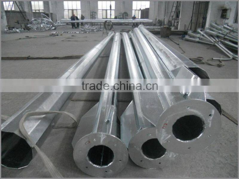 Steel high mast tower pole