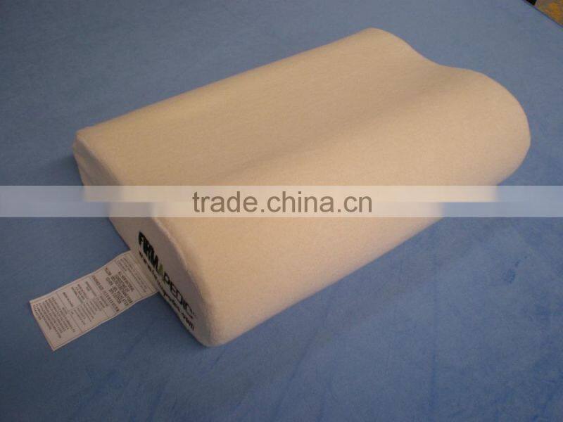 PTP002 100% Polyurethane Visco Elastic Foldable Portable Memory Foam Camping Pillow memory foam travel pillow