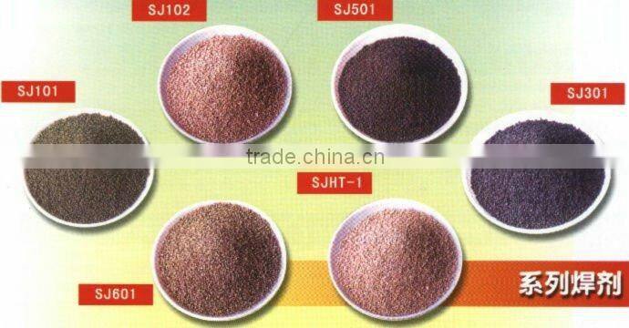 Agglomerated welding flux SJ501