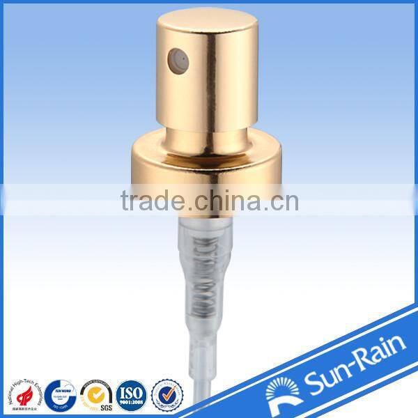 perfume sprayer pump 18/410 perfume aluminium crimp pump