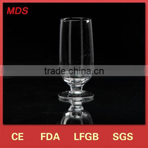 Customized large manufacturer decorared fruit glass of orange juice