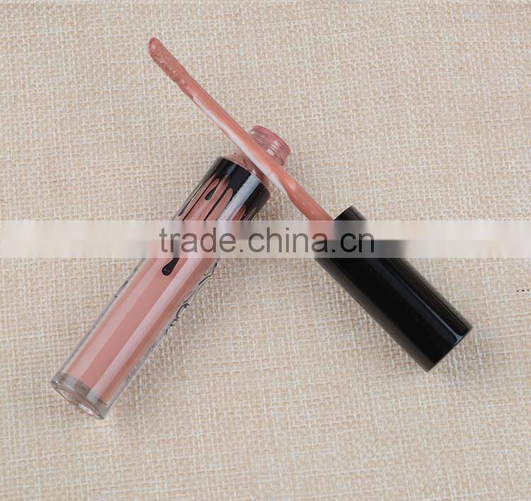 Sweet cake shape crown twist up cosmetic tubes for lip gloss