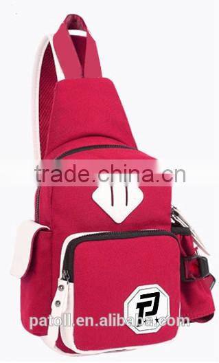 New design convenient canvas sling bag