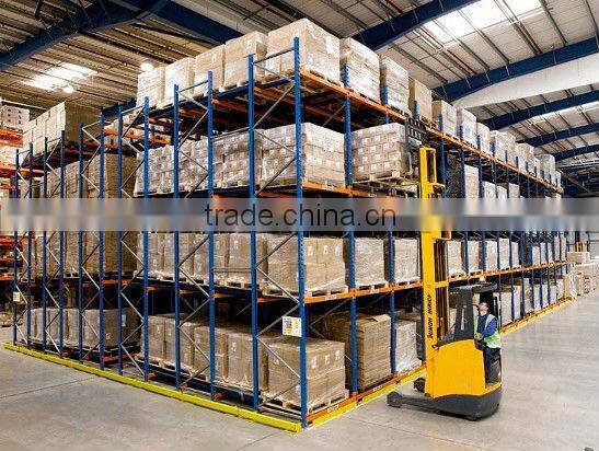 High quality push back pallet racks
