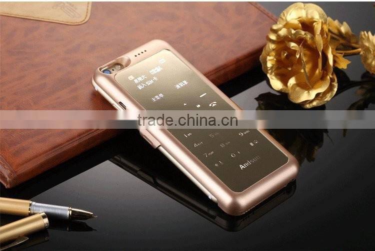 Creative 3500mah backup battery charging case for iphone 6 6 s