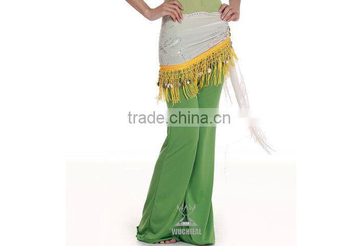 White Belly Dance Pants , Sexy Yoga Belly Dance Pants , Comfortable Yoga Pants