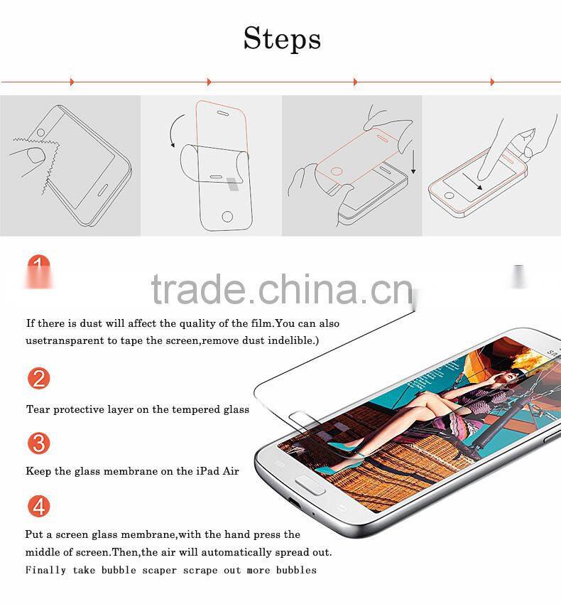 0.33mm tempered glass screen protector film for Samsung G7106
