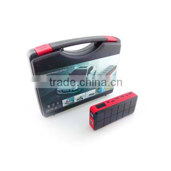 400A Peak Current Car Jump Starter 14000mAh High Capacity Power Bank Ultra matte white Emergency Lighting jump start