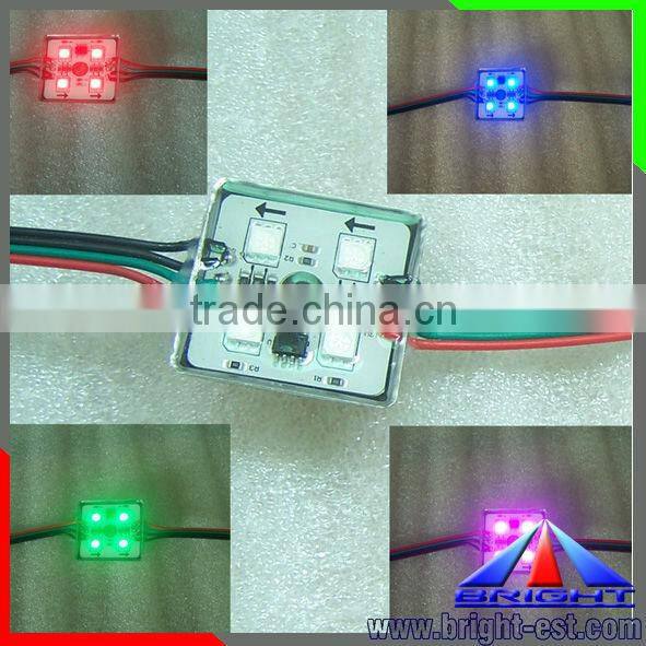 led module 3528 white IP65,white/red/yellow/green/blue led injection module