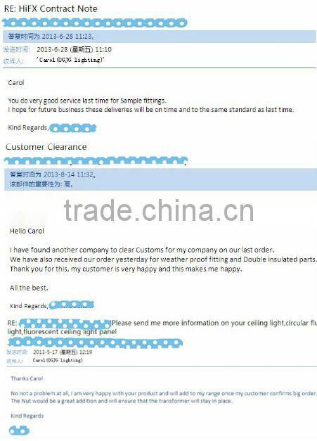 24w high lumen pc diffused led light fitting