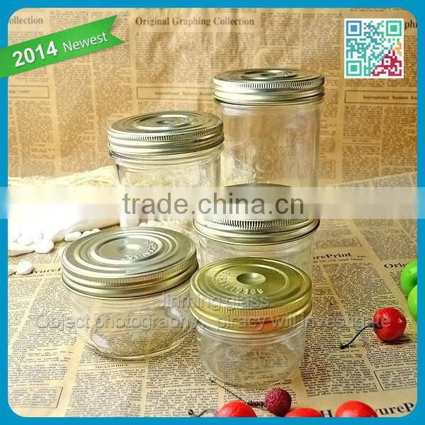 Hot sale food safe glass jars wholesale specialized european food jar