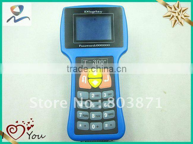 2013 promotion sale T-CODE/T300 key programmer Newest version V12.01 universal car key transponder