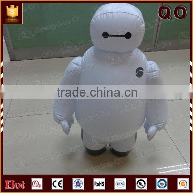 Promotional high quality funny inflatable baymax toys