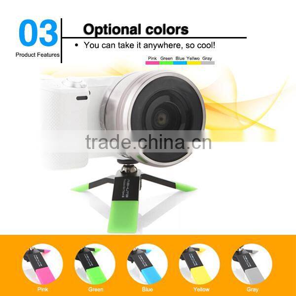 Portable Folding Tripod Mini Desktop Stand Rotation Holder for All Smart Phones Pad and Digital Camera