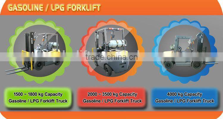 3.0 ton Gasoline LPG Gas Forklift forklift skip bins