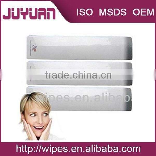private logo natural make-up remover woman nursing facial tissue