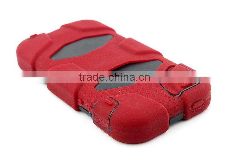 For iPhone 5S rugged case with screen protector and kickstand