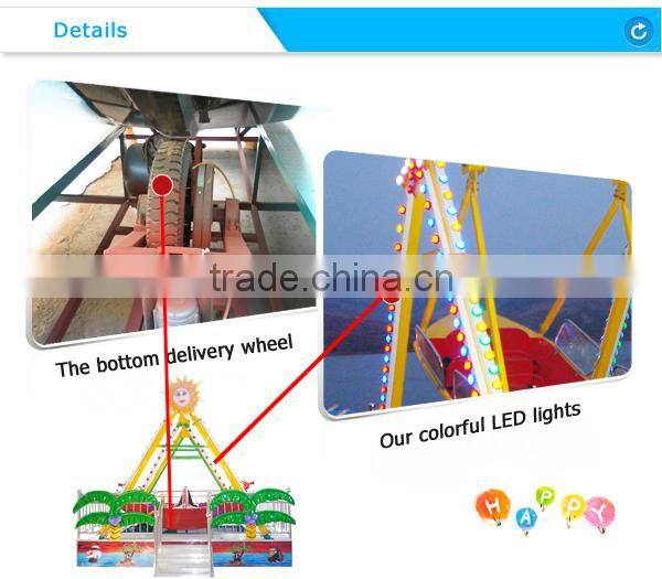 CE approved Changda fun 8 seats backyard amusement rides