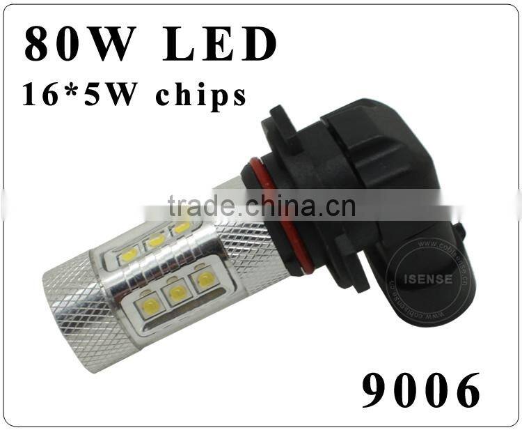 HOT SELLING 9005 CREEs 80W 10-30V AUTO LED FOG LIGHT FOR MOTORCYCLE CAR ASSESSORIES