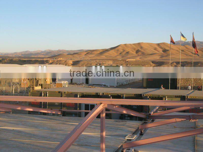 Afghanistan project LPCB fire resistance prefab container homes