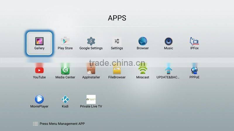 European Cup Smart TV Box Amlogic S905 Quad core KIII tv box top channel live channel streaming free watching through Kodi