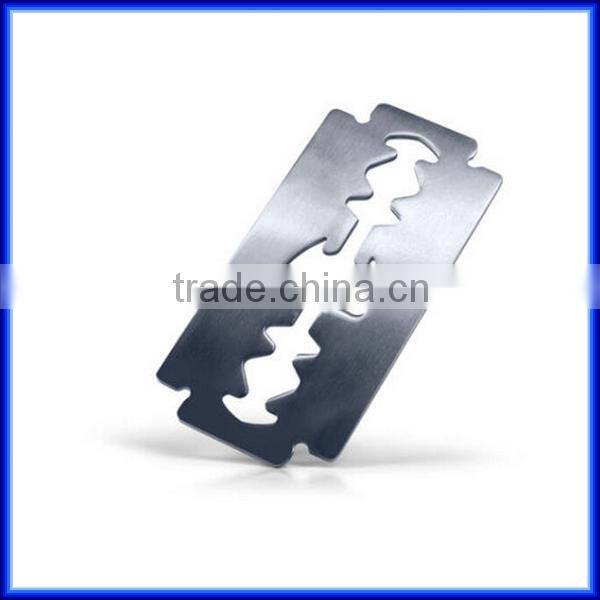 Funny Stainless Steel Metal Razor Blade Beer Bottle Opener/Metal razor blade bottle opener