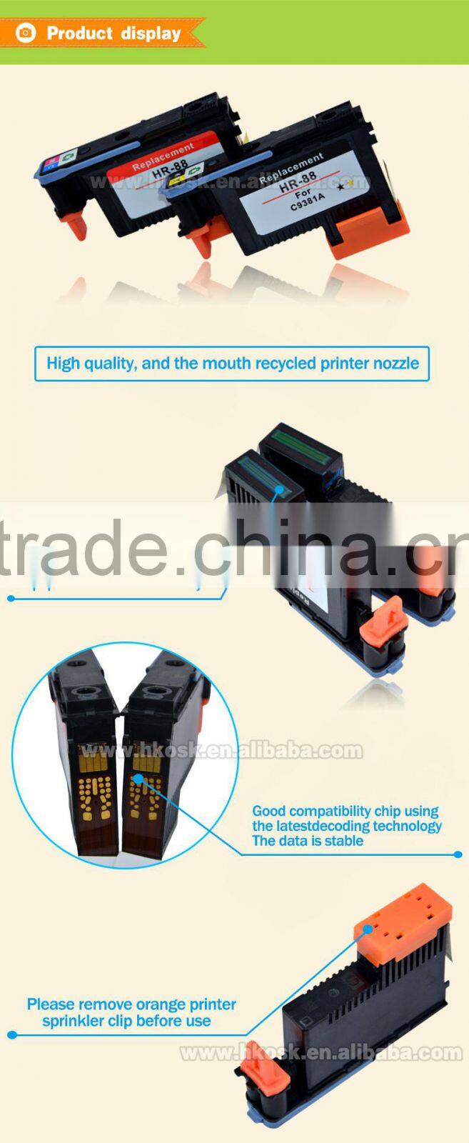 K550 Printhead for HP Pro K8600 Original inkjet printhead
