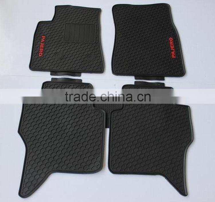 Deep Dish Custom Fit PVC Rubber Car Floor Mats For MITSUBISHI PAJERO
