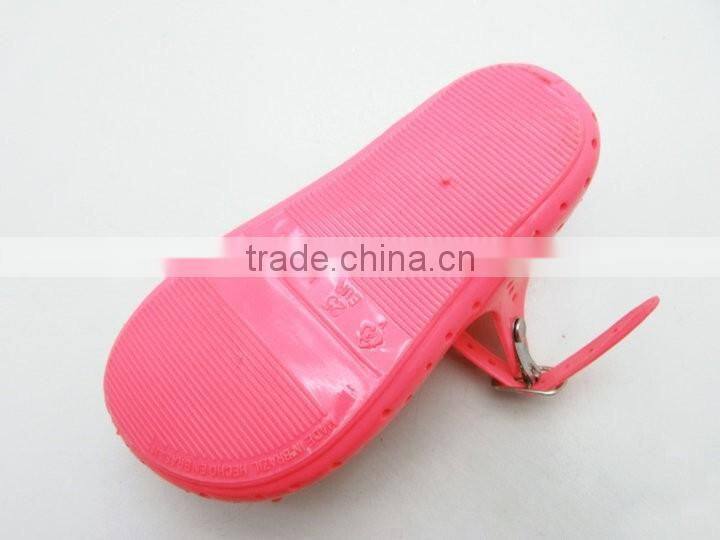 Watermelon Red PVC jelly girls sandals