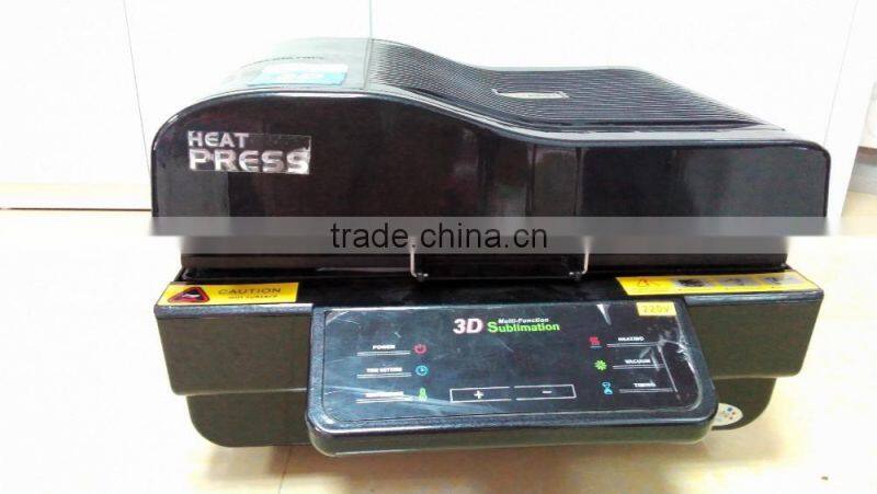 CE approved 3D sublimation heat press machine transfer machine good after sale service