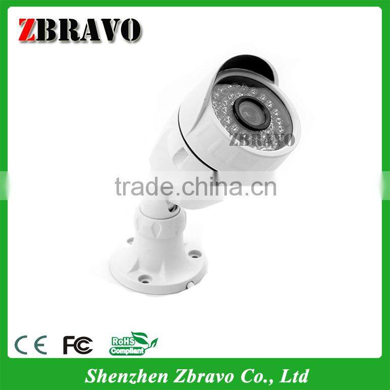 OEM factory 2 mega pixel Digital Web camera Full HD 1080P Bullet P2P IPC with free CMS software