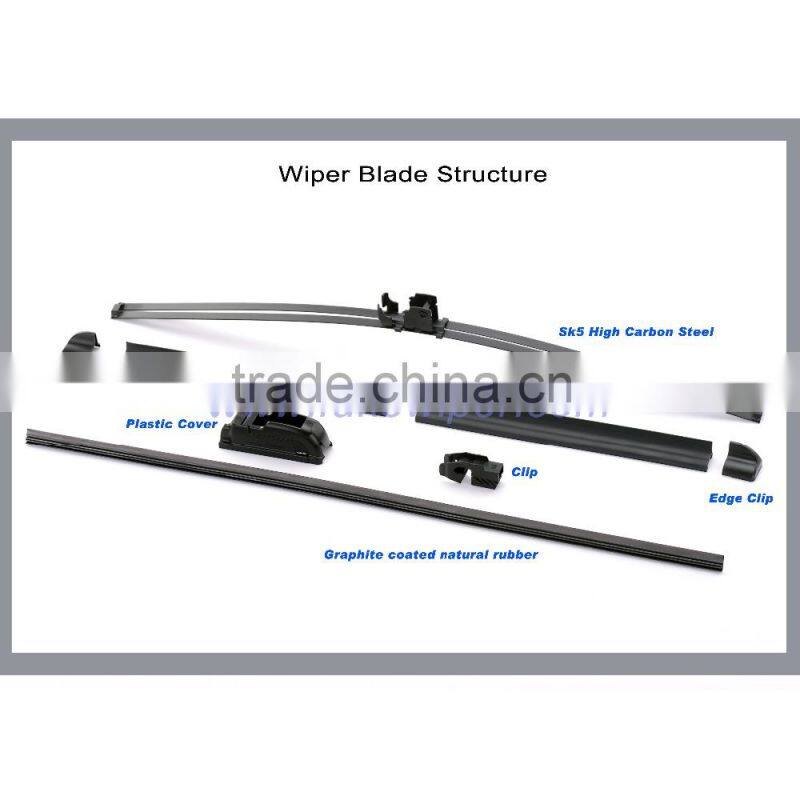 Automobiles & Motorcycles Auto Wiper Blade for U-Hook Wiper Arm
