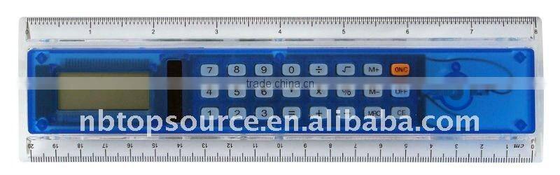 8 digits with ballpen and ruler