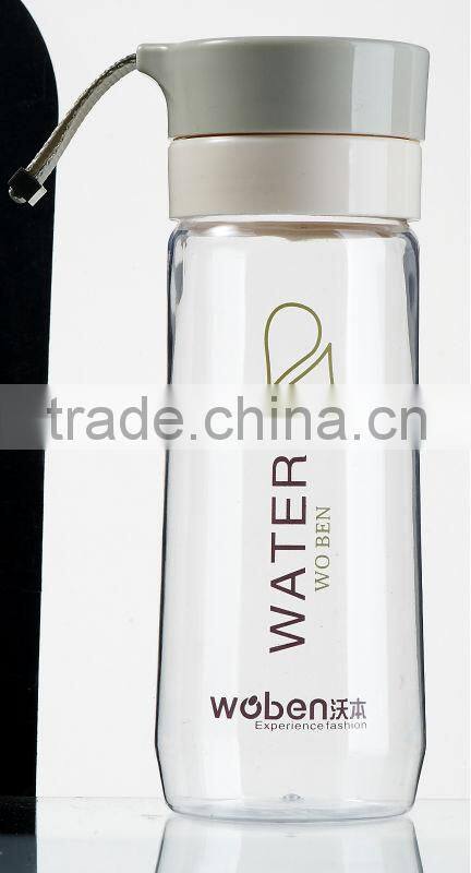 water bottles with cap in nice and special design, plastic water bottle 500ml