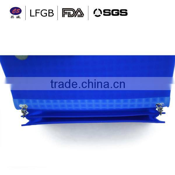 Hot sale Alibaba highly popular blue fashion silicone shopping bag