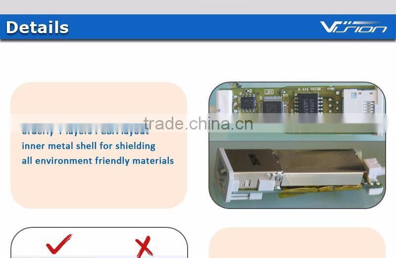 Vision premium white USB2.0 10/100m ethernet adapter for Mac