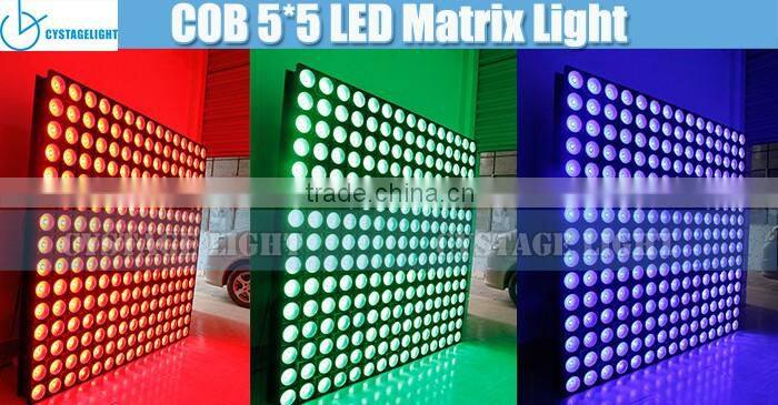 Newest Style Hot Sell 25X30W RGB LED Matrix Light