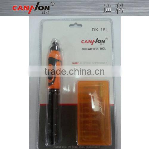 mini electric screwdriver with led light DK-15L