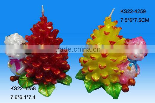 home decoration for Chinese new year Zodiac Signs sheep candle