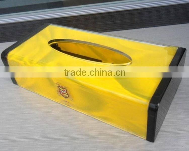 Customized bathroom tissue holder, acrylic toilet tissue holder