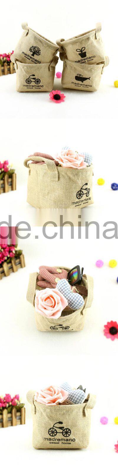 shopping bags jute/promotional jute wine bottle bag/promotion jute shopping bag