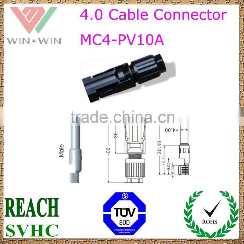 TUV Approval MC4-PV30 & PV31 Solar Panel Connector
