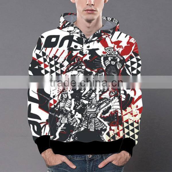 High Quality Sublimation New Plus Size Men's Custom Hoodies