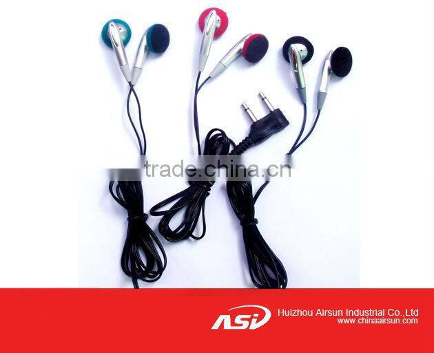 Economy Class Disposable Airline Earphone