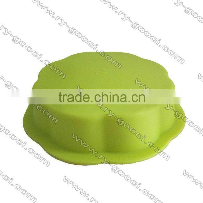 Silicone Round Cake Pan Mold Colorful COOL!