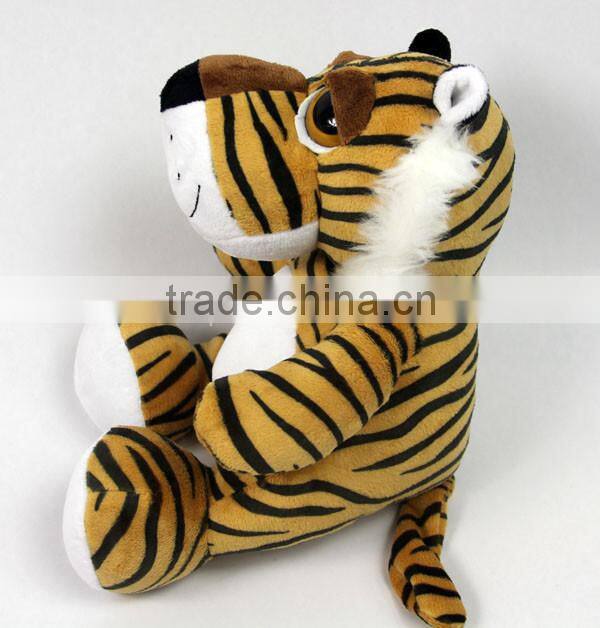 Luckiplus Hot Sale First Class Big Eyes Tiger Animal Series Safe Technology Toy For Kids