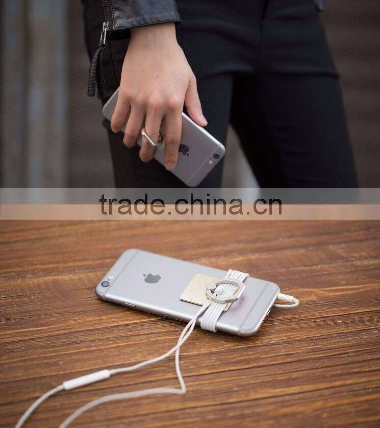 Small packaging finger Grip strap ring hand cell phone holder